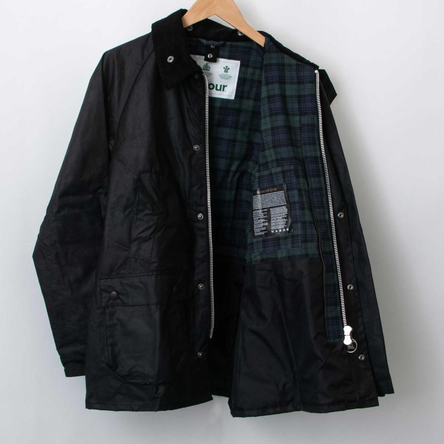 Barbour（バブアー） メンズ オイルドコットンジャケット ブラック