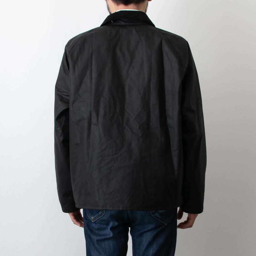 バブアー BARBOUR オイルドコットンジャケット OS TRANSPORT WAX JACKET トランスポート ワックス ショート ジャケット オーバーサイズフィット メンズ MWX1678の画像