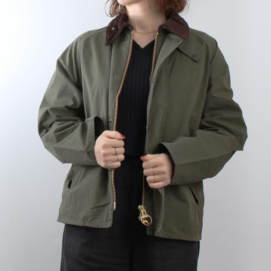 TRANSPORTER CASUAL JACKET セージ　38 トランスポート Barbour（バブアー） ジャケット OS TRANSPORT CASUAL JACKET トランス