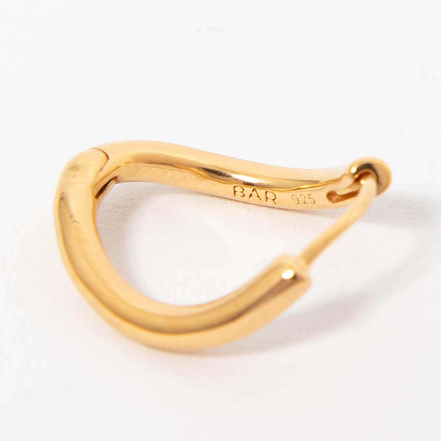 BAR JEWELLERY（バージュエリー） ピアス CHUNKY OUTLINE EARRING