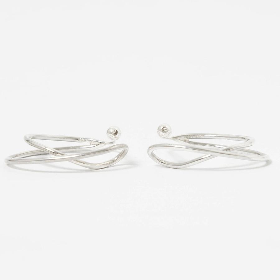 BAR JEWELLERY（バージュエリー） ピアス CROSSED PATHS EARRINGS