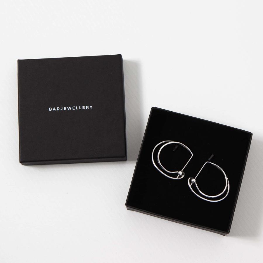 BAR JEWELLERY（バージュエリー） ピアス CROSSED PATHS EARRINGS