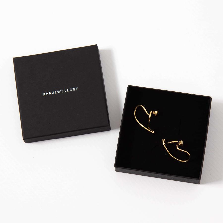 BAR JEWELLERY（バージュエリー） ピアス DANCING HEARTS EARRINGS