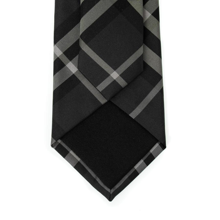 BURBERRY バーバリー ネクタイ チャコール(チェック柄 BURBERRY バーバリー ネクタイ チャコール(チェック柄