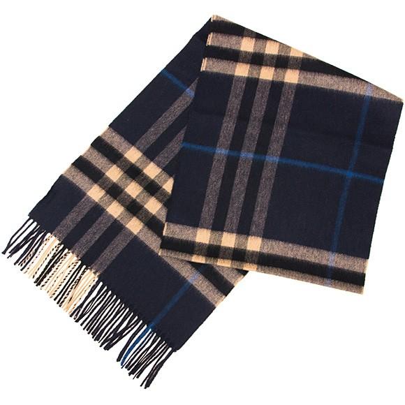 バーバリー BURBERRY カシミアマフラー インディゴ×キャメルチェック GIANT CHK CS 80223461 SC:CS A7806 INDIGO / MID CAMEL バーバリー BURBERRY カシミアマフラー インディゴ×キャメルチェック GIANT CHK CS 80223461 SC:CS A7806 INDIGO / MID CAMEL