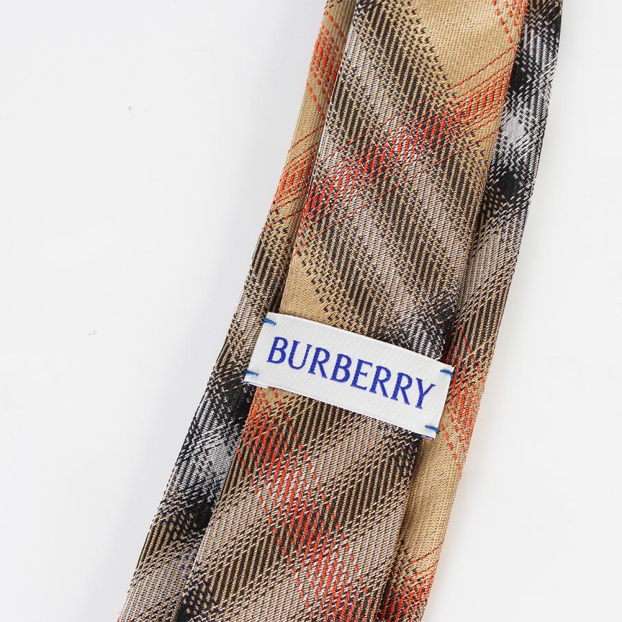 BURBERRY（バーバリー） ネクタイ MANSTON チェック シルクタイ メンズ