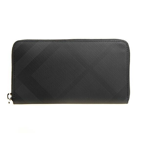 バーバリー Burberry 財布 メンズ ラウンドファスナー長財布 財布 ダークチャコール ロンドンチェック Lg Zig メンズファッション Kco A5656 Dark Charcoal r Slg06 Chelseagardensuk 楽天ランキング1位 の
