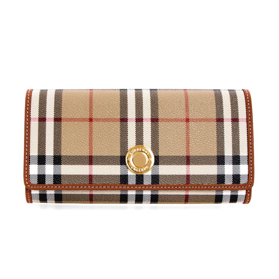 バーバリー BURBERRY 財布 レディース 長財布 HALTON チェック 