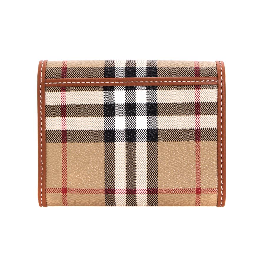 バーバリー BURBERRY 財布 レディース 三つ折り財布 LANCASTER チェック スモール フォールディングウォレット 80704151 DFC:143231 A7026 ARCHIVE BEIGE｜chgardens｜02