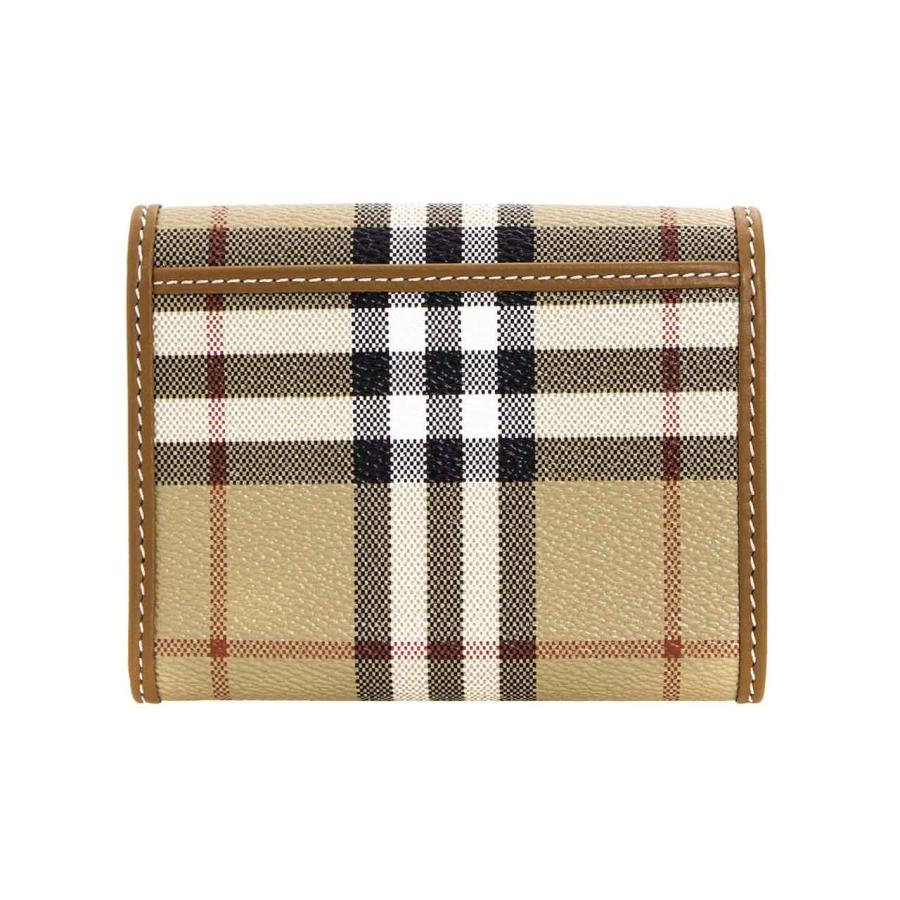 Burberry チェック柄 三つ折り財布 BURBERRY（バーバリー） 財布 レディース 三つ折り財布 COMPACT WALLET