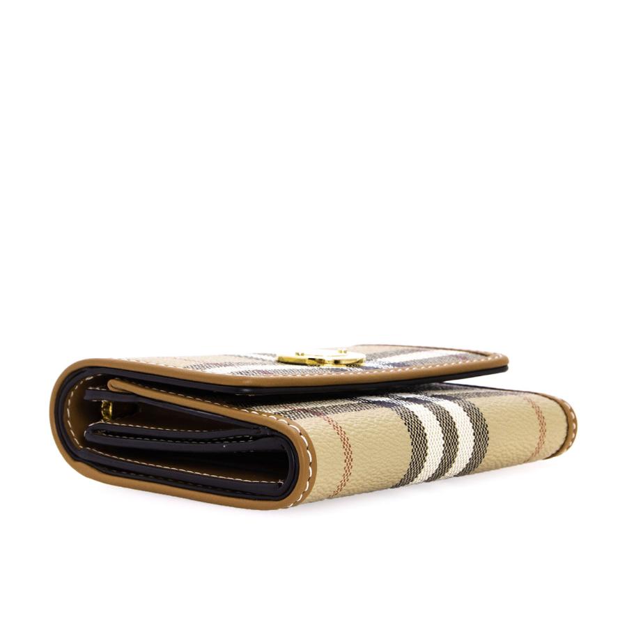 Burberry 三つ折り　レディース　財布 バーバリー 三つ折り財布 財布 レディース TB キャメルベージュ