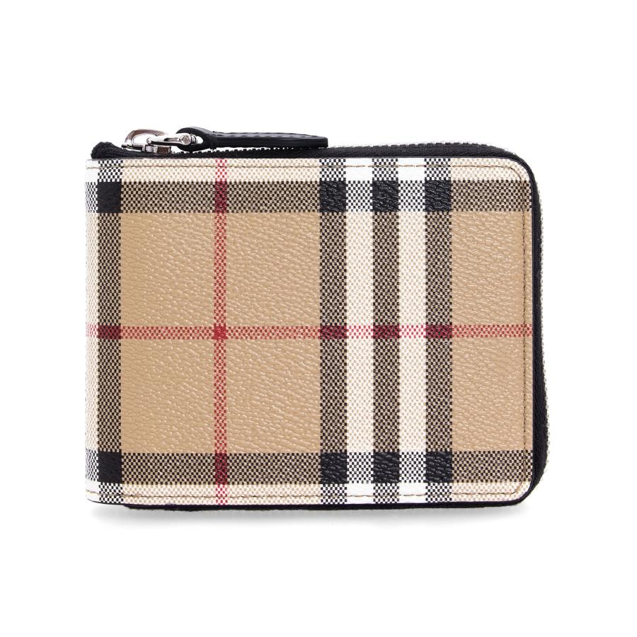 バーバリー BURBERRY メンズ ラウンドファスナー財布（小銭入れ付き