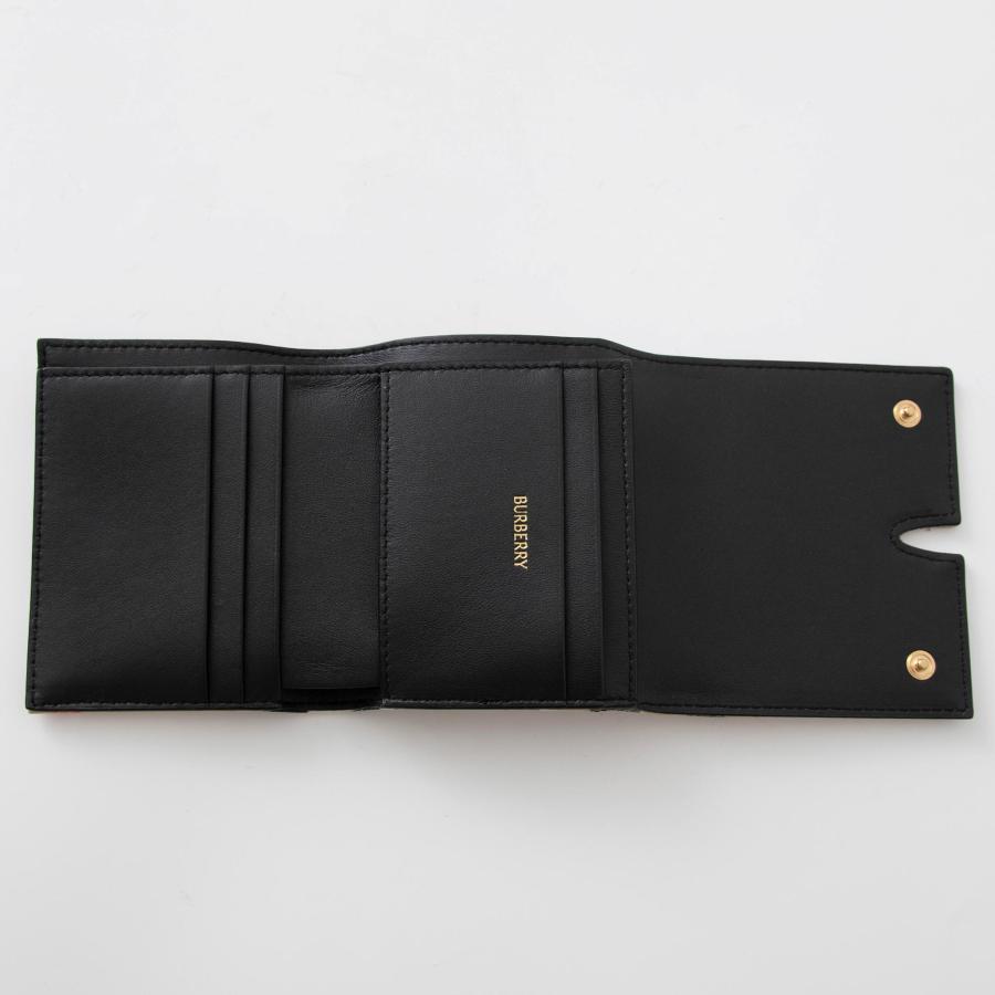 バーバリー　名刺入れ　黒　新品未使用 BURBERRY バーバリー 名刺入れ カードケース メンズ ロゴ