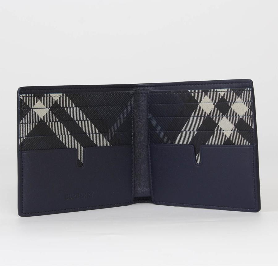 バーバリー BURBERRY 財布 二つ折り財布 POP CHECK BIFOLD WALLET メンズ 81189851 MIX SLTの画像