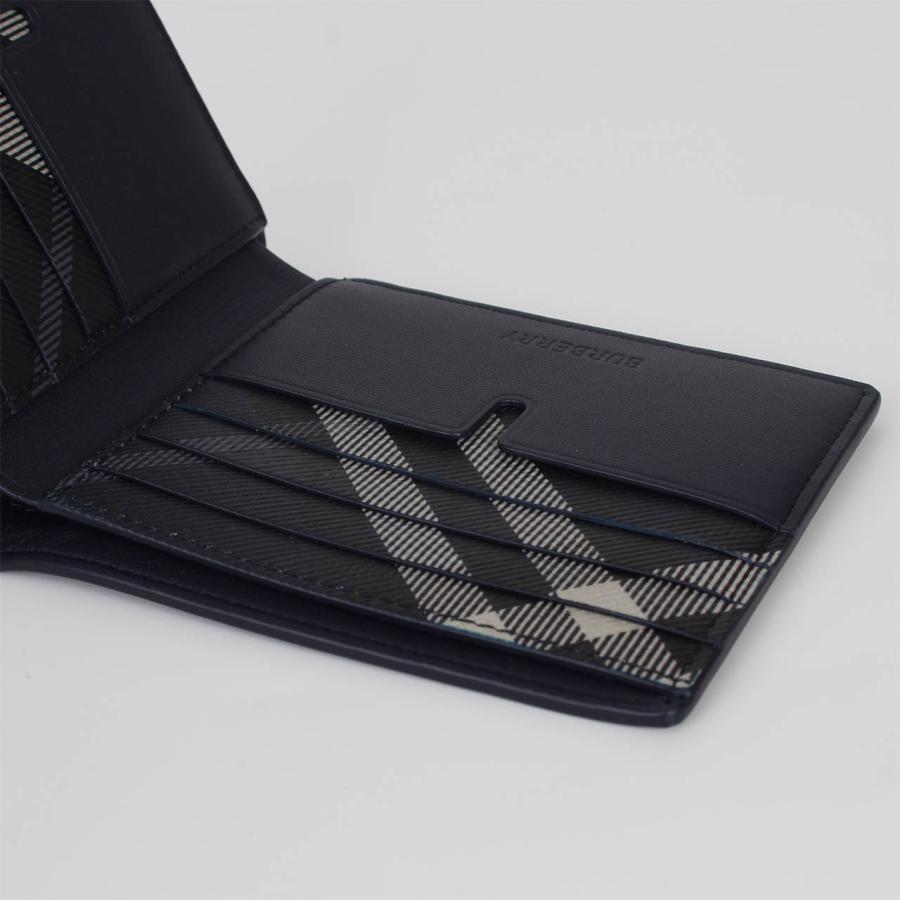 バーバリー BURBERRY 財布 二つ折り財布 POP CHECK BIFOLD WALLET メンズ 81189851 MIX SLTの画像