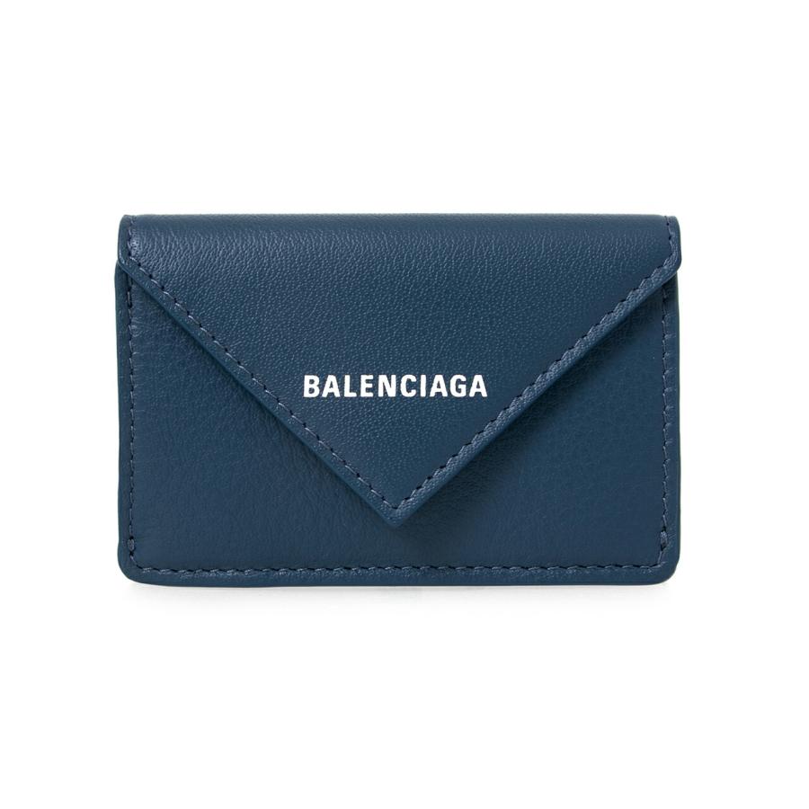 バレンシアガ Balenciaga 財布 レディース 三つ折り財布 ぺトロールブルー Papier Mini Wallet ペーパー 18d3n 4403 Dark Blue Blc Slg0404 Chelseagardensuk 通販 Yahoo ショッピング