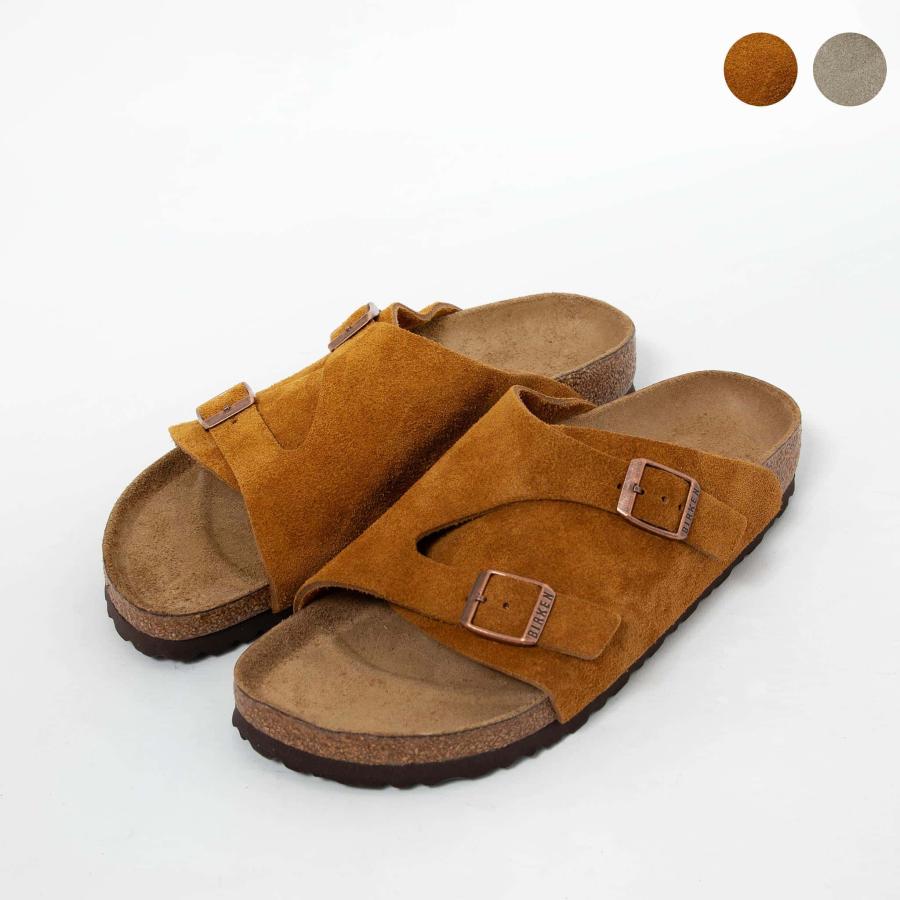 BIRKENSTOCK / Zurich ブラウン スエード サンダル 42 BIRKENSTOCK（ビルケンシュトック） サンダル 靴 ZURICH SUEDE LEATHER