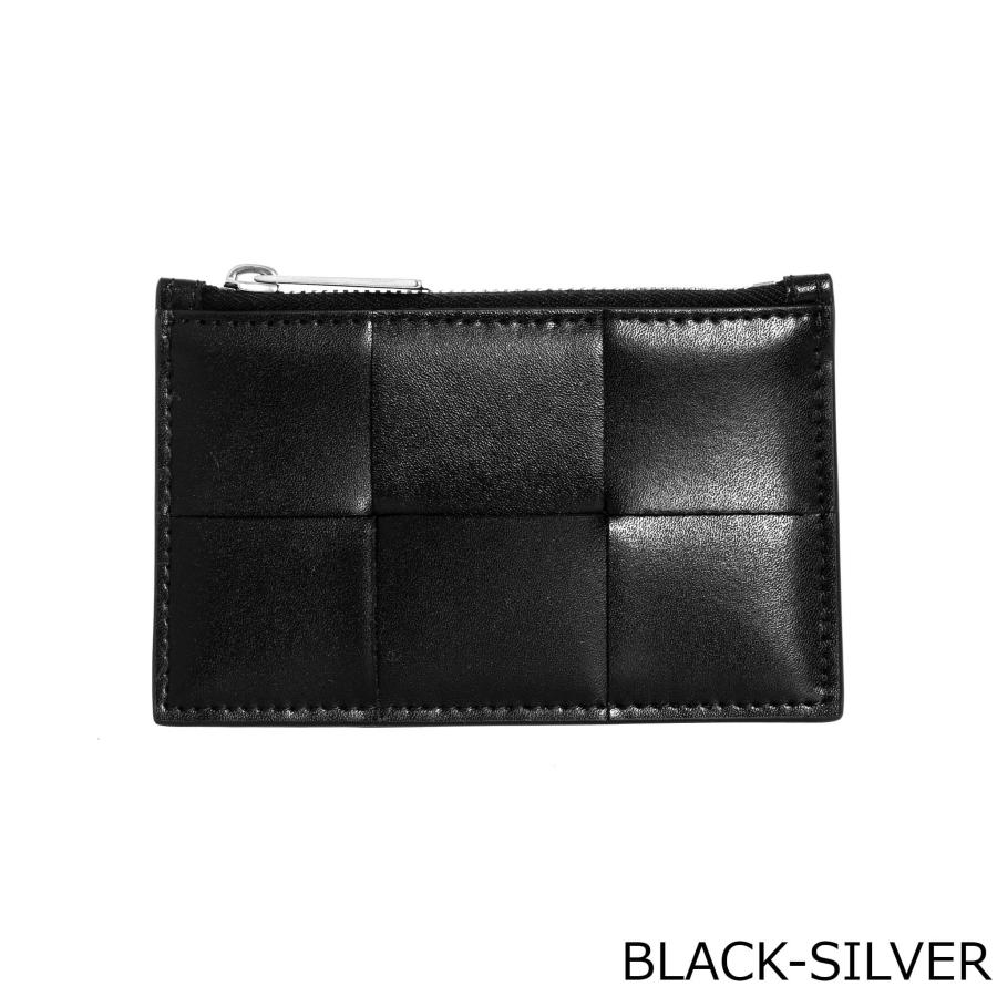 ボッテガヴェネタ BOTTEGA VENETA 財布 メンズ カードケース/コインケース CASSETTE ZIPPED CARD CASE カセット ファスナー付きカードケース 679843 VBWD3｜chgardens｜03