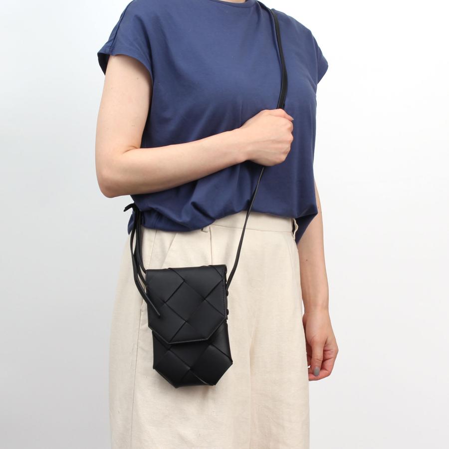 【関税＆送料込み】Bottega Veneta Diago Leather Smartphone Bottega Veneta Men's Diago Vertical Leather Phone Pouch