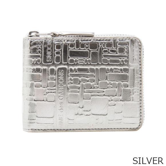 COMME des GARCONS（コムデギャルソン） 財布 二つ折り財布 EMBOSSED