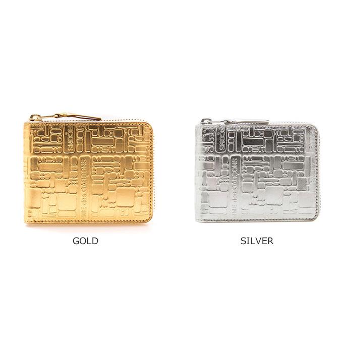 COMME des GARCONS（コムデギャルソン） 財布 二つ折り財布 EMBOSSED