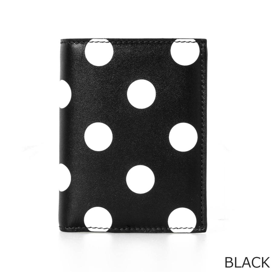 コムデギャルソン COMME DES GARCONS 財布 メンズ レディース 二つ折り財布 POLKA DOTS PRINTED ポルカドットプリント SA0641PD 全3色｜chgardens｜02