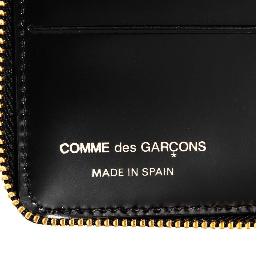 コムデギャルソン COMME DES GARCONS 財布 レディース メンズ 二つ折り財布 POLKA DOTS EMBOSSED FULL ZIP AROUND WALLET ポルカドットエンボス SA7100NE｜chgardens｜07