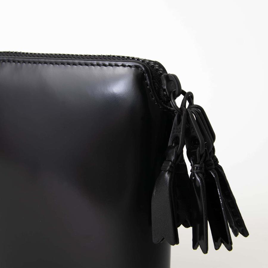 COMME des GARCONS コムデギャルソン DES 二つ折り財布 ブラック COMME des GARCONS コムデギャルソン DES 二つ折り財布 ブラック