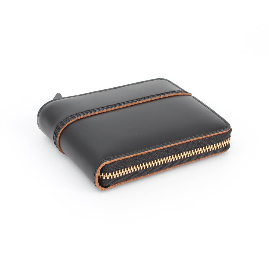 【Luke！】トリコ コムデギャルソン ジップウォレット 黒コンパクト財布 Wallet COMME des GARCONS(ウォレットコムデギャルソン) / 財布