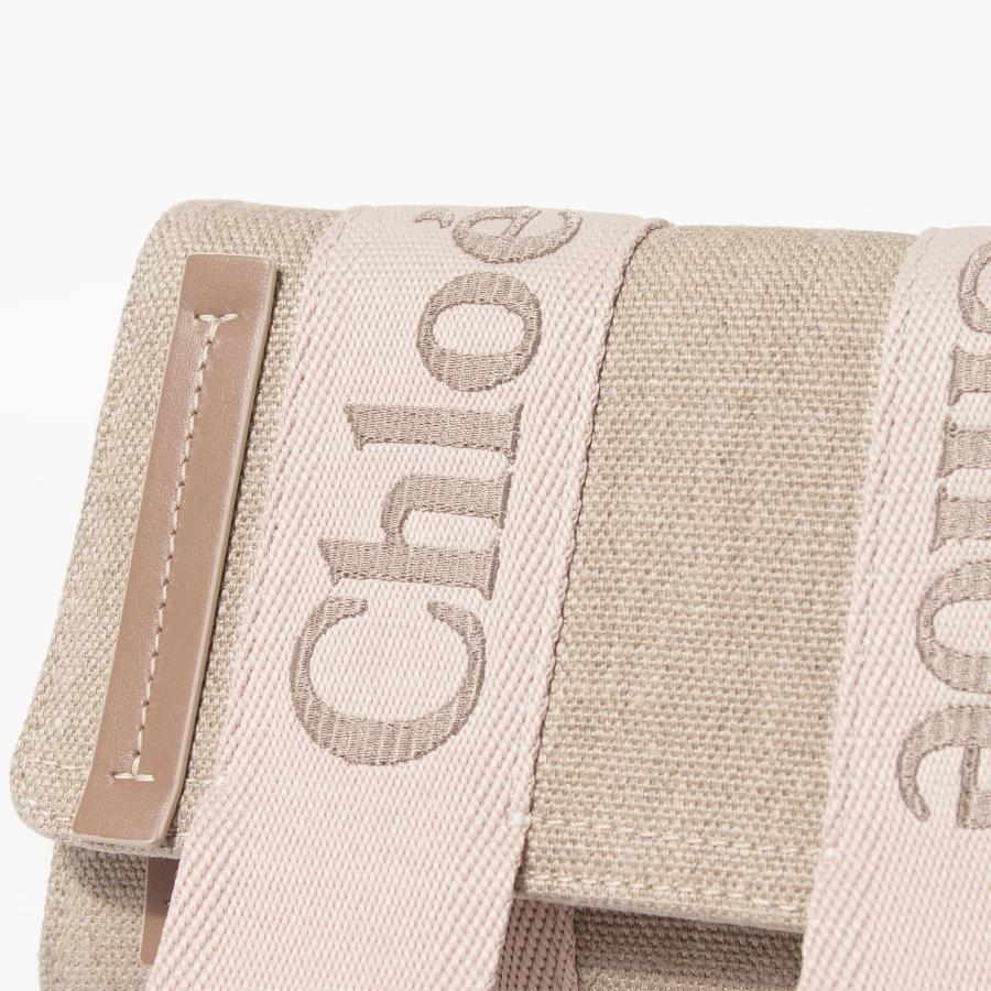 Chloe' クロエ　バッグ　ショルダーにもなります　シワ有り Chloe（クロエ） バッグ レディース ショルダーバッグ WOODY CANVAS