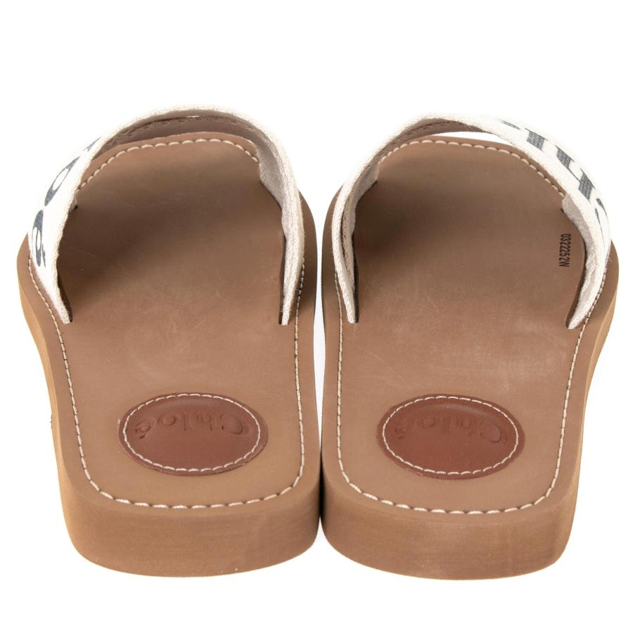 Chloe クロエ CHLOE レディース サンダル WOODY SLIDES FLAT MULES 