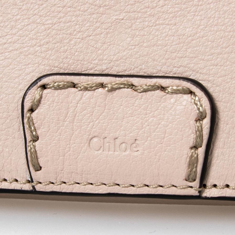 クロエ CHLOE 財布 レディース 三つ折り財布 セメントピンク EDITHエディス SMALL TRI-FOLD CHC21WP161 F43 6J5 CEMENT PINK｜chgardens｜07