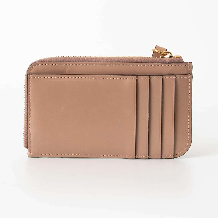 クロエ　カードケース　TAN ブラウン Chloe クロエ CHLOE 財布 カードケース/コインケース