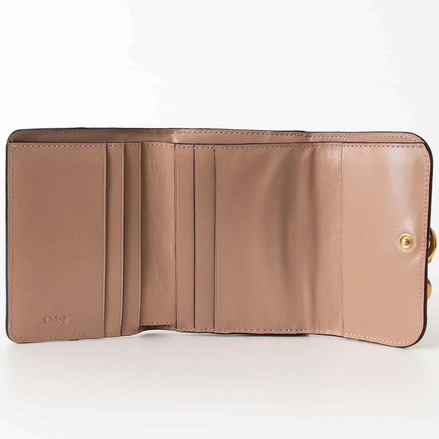 Chloe クロエ CHLOE 財布 三つ折り財布 ALPHABET SMALL TRI FOLD