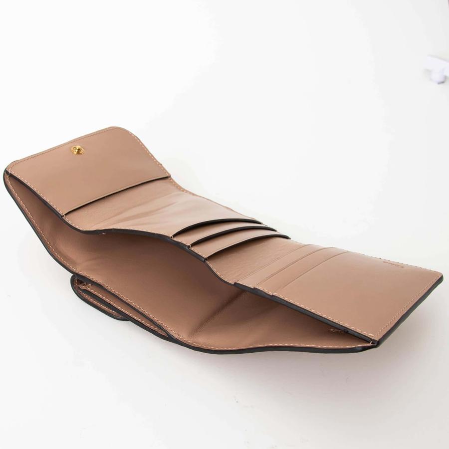 Chloe クロエ CHLOE 財布 三つ折り財布 ALPHABET SMALL TRI FOLD