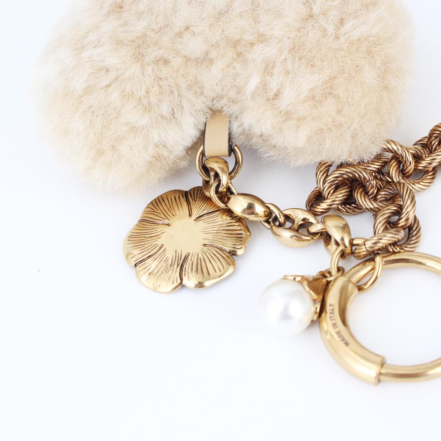 【美品】Chloe ハート型キーホルダー Chloe（クロエ） キーホルダー/キーリング ハート モチーフ ライト