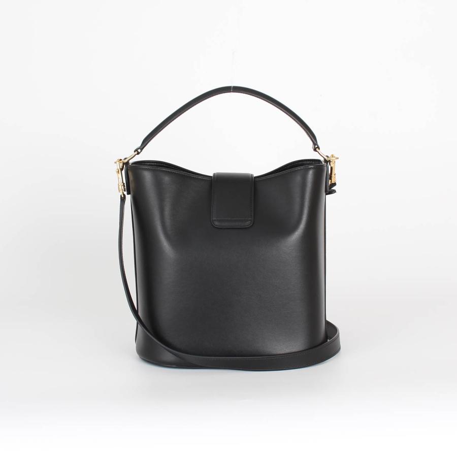 CELINE セリーヌ Louise Bucket Bag Medium ルイーズ バケット ミディアム ショルダーバッグ  ブラック CELINE - CELINE セリーヌ Louise Bucket Bag Medium ルイーズ