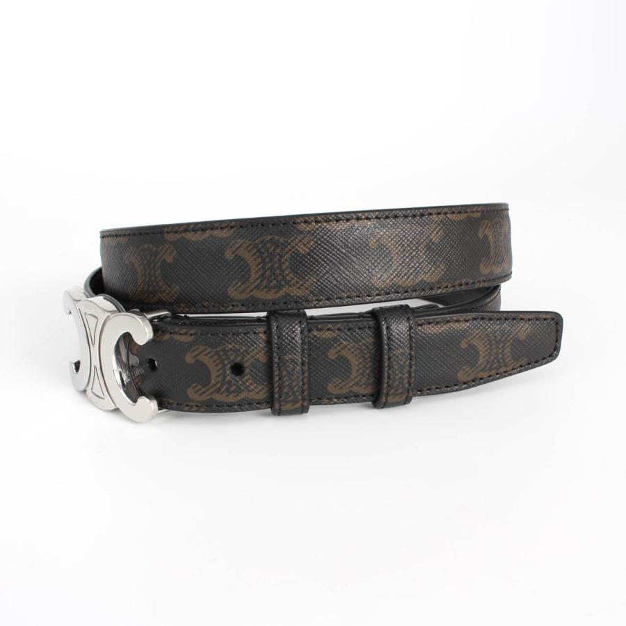 CELINE（セリーヌ） ベルト TRIOMPHE MEDIUM 25MM BELT ミディアム