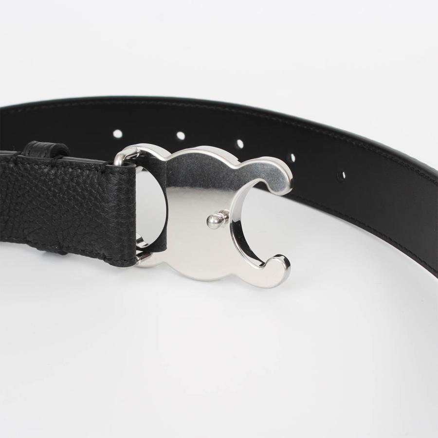 セリーヌ CELINE ベルト TRIOMPHE BELT 30MM トリオンフベルト 30mm メンズ 45BIE 3AUYの画像