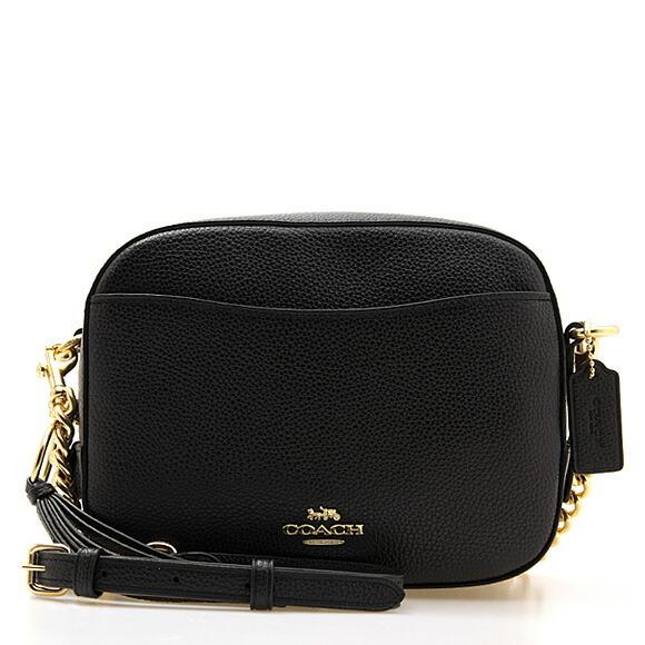 コーチ Coach バッグ レディース ショルダーバッグ ブラック Polished Pebble Leather Camera Bag Liblk Black Coa Bag0060 Chelseagardensuk 通販 Yahoo ショッピング