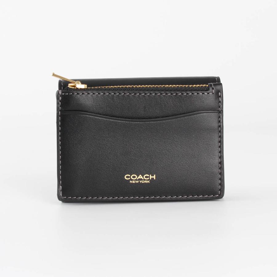 COACH エッセンシャル カードケース ウォレット 三つ折り財布 ブラック COACH（コーチ） 財布 三つ折り財布 ESSENTIAL CARD HOLDER WALLET