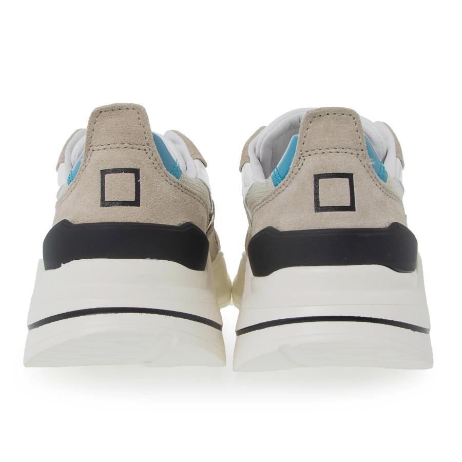 D.A.T.E. Fuga Nylon Black Trainers