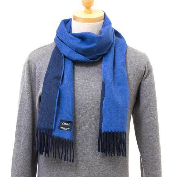 ドレイクス Drake S メンズ マフラー Lamora Semi Reversible Scf Allaa 全2色 Drk Itm0063 Chelseagardensuk 通販 Yahoo ショッピング