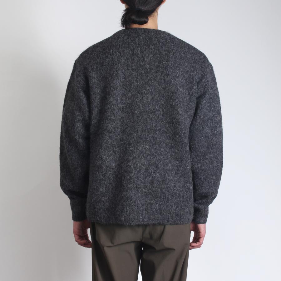 ドリスヴァンノッテン DRIES VAN NOTEN メンズ クルーネック長袖ニット MORANE ALPACA WOOL SWEATER 232-021240-7704 国内配送｜chgardens｜04