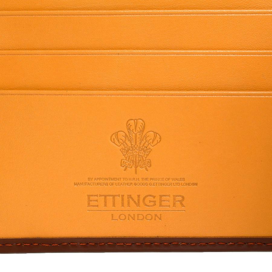 ETTINGER エッティンガー メンズ 二つ折り財布（小銭入れ付き