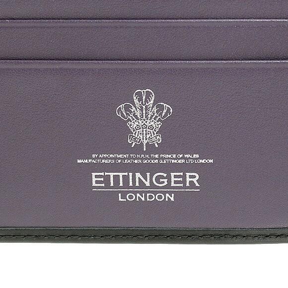 ETTINGER エッティンガー 財布 メンズ 二つ折り財布 ブラック ETTINGER エッティンガー 財布 メンズ 二つ折り財布 ブラック