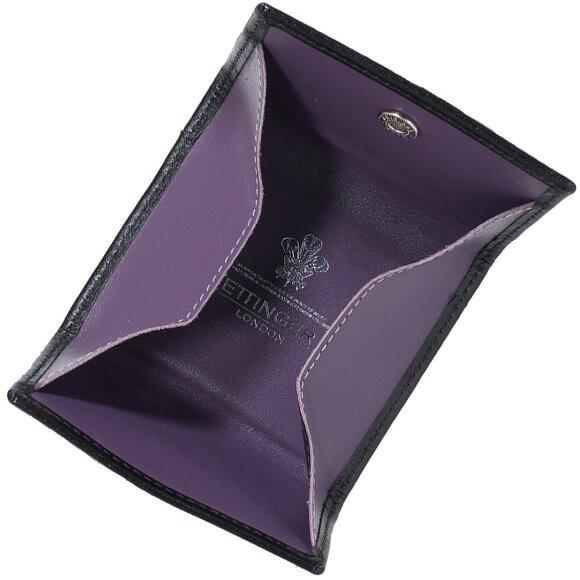 ETTINGER エッティンガー コインケース Black Blue ETTINGER / ブライドルレザー 馬蹄型 コインケース（コイン