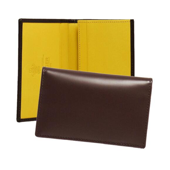 ETTINGER ブラウン レザー 名刺入れ ETTINGER（エッティンガー）の名刺