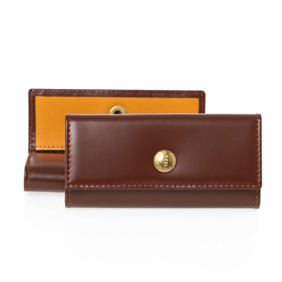 極美品✨ エッティンガー ケース 馬蹄型 ブライドルレザー ブラウン ETTINGER / ブライドルレザー 馬蹄型 コインケース（コインケース