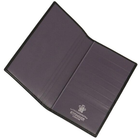 ETTINGER（エッティンガー） 財布 長財布 ブラック/パープル COAT